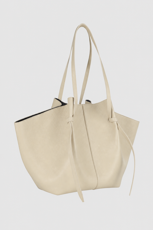 Muse Tote - Pearl White