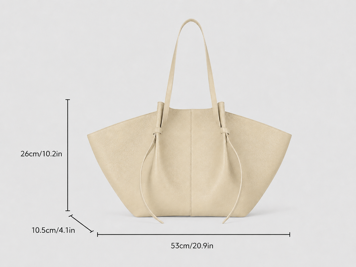 Muse Tote - Pearl White
