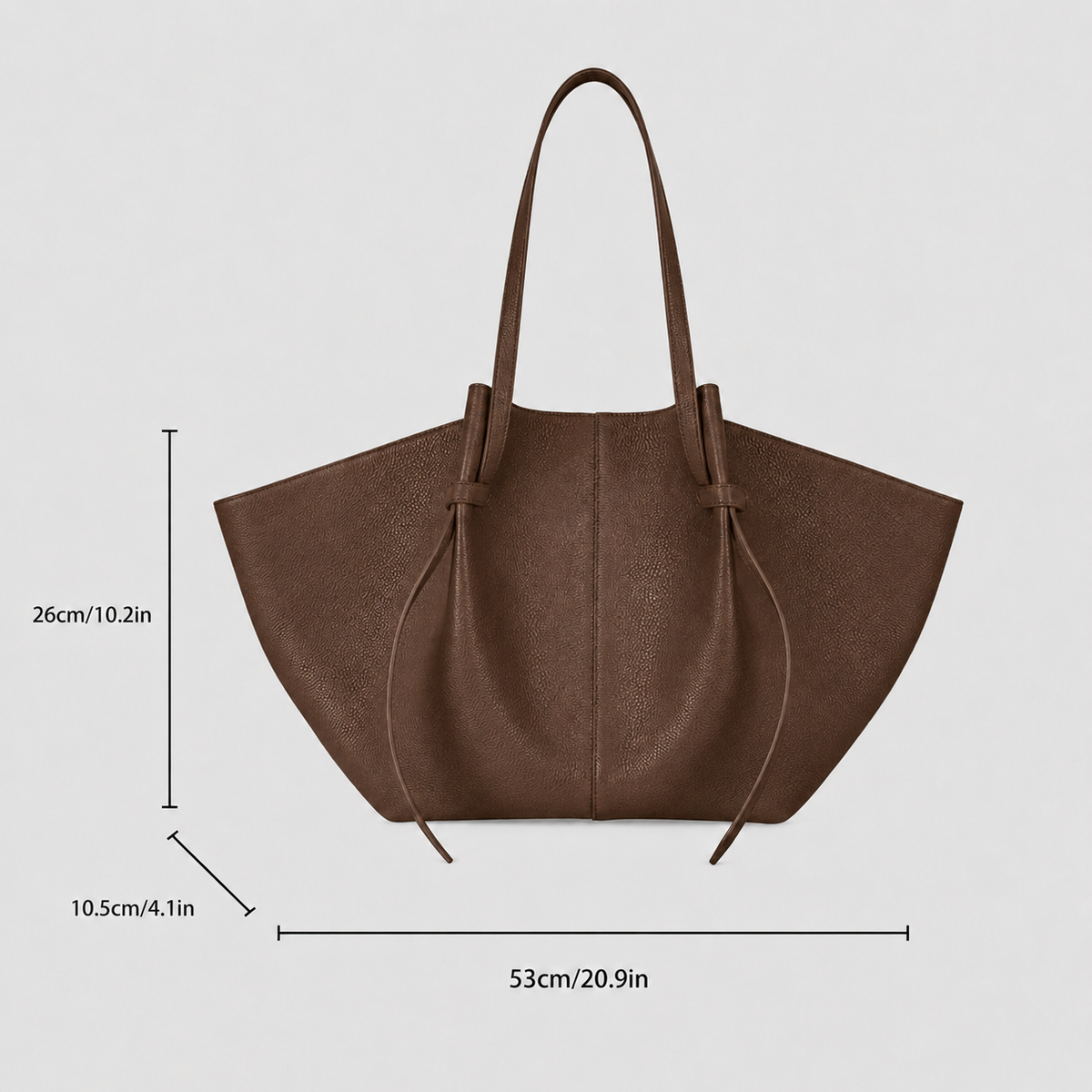 Muse Tote - Chocolate Brown