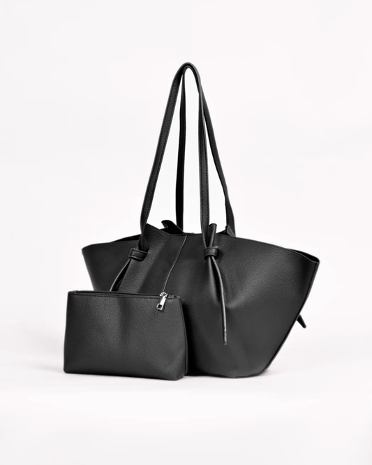 Muse Tote women's tote bag in Charcoal Black (view 2)