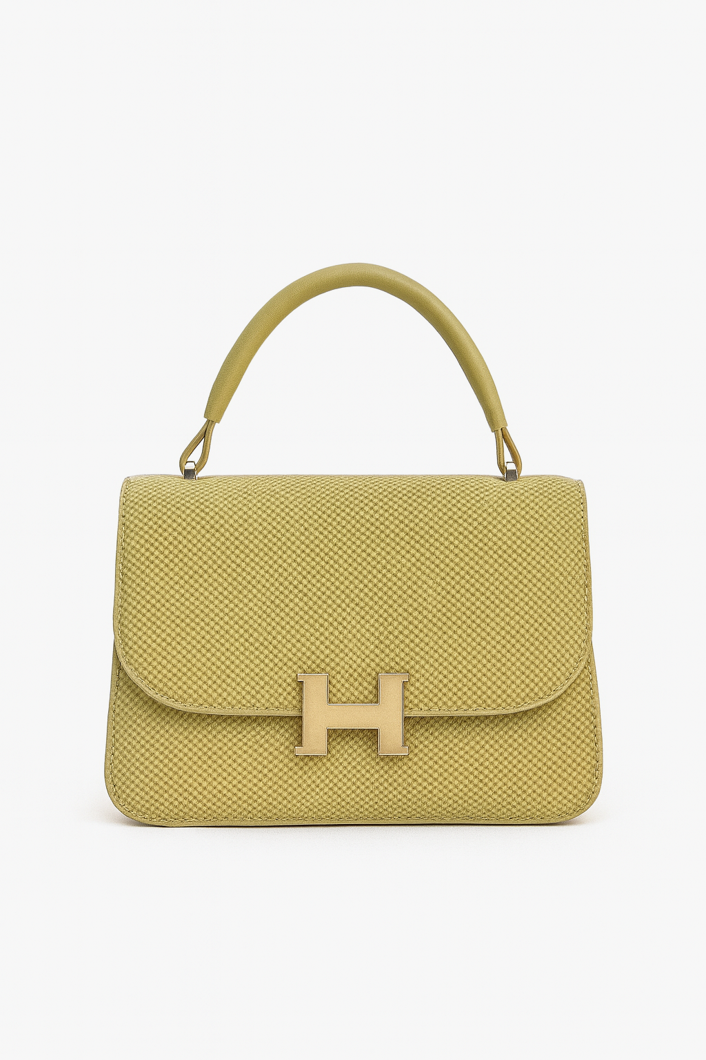 Light Green Textured Top-Handle Bag for Women – Luxury Designer-Inspired Shoulder Purse