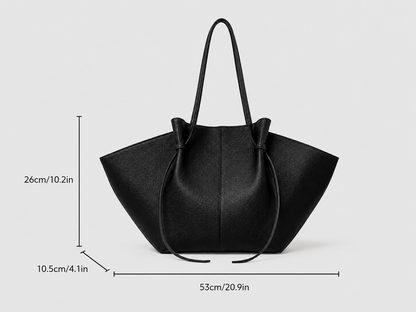 Muse Tote - Charcoal Black