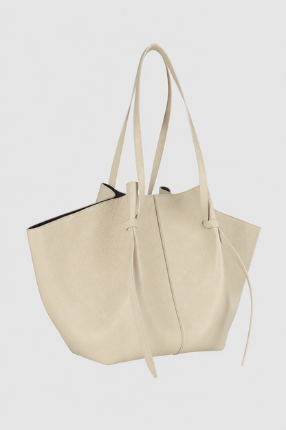 Muse Tote - Pearl White