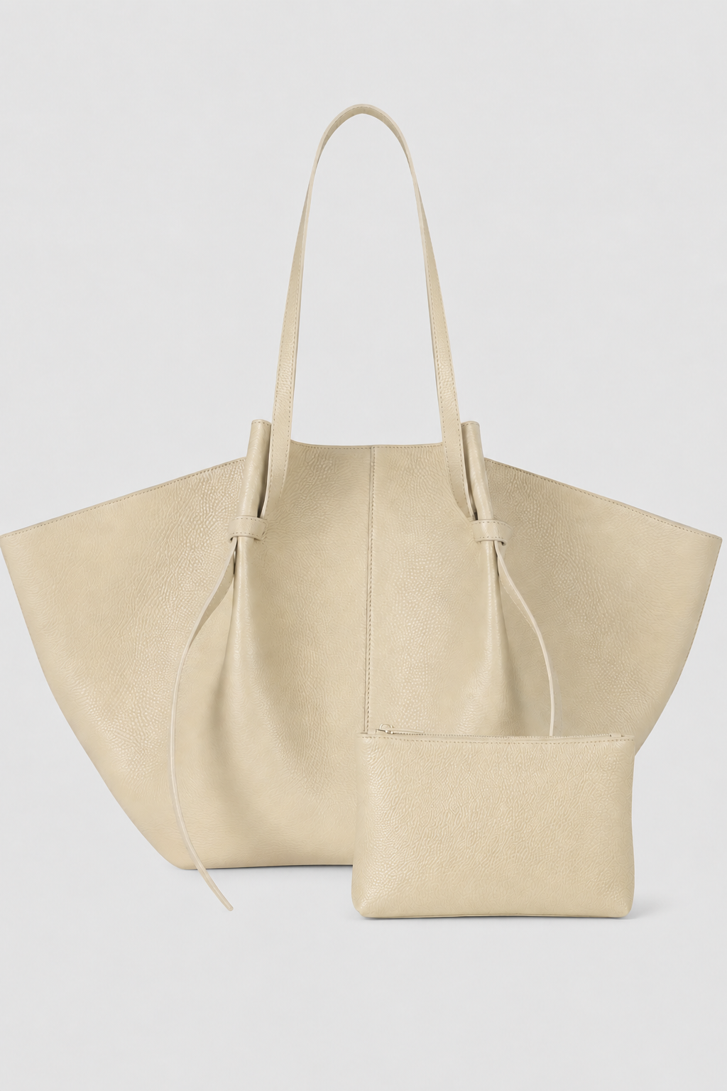 Muse Tote - Pearl White