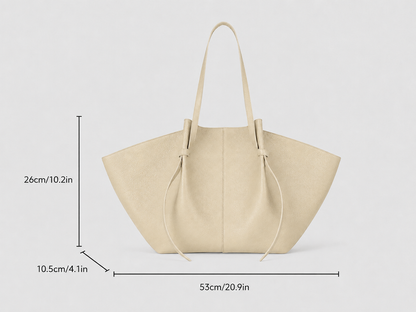 Muse Tote - Pearl White