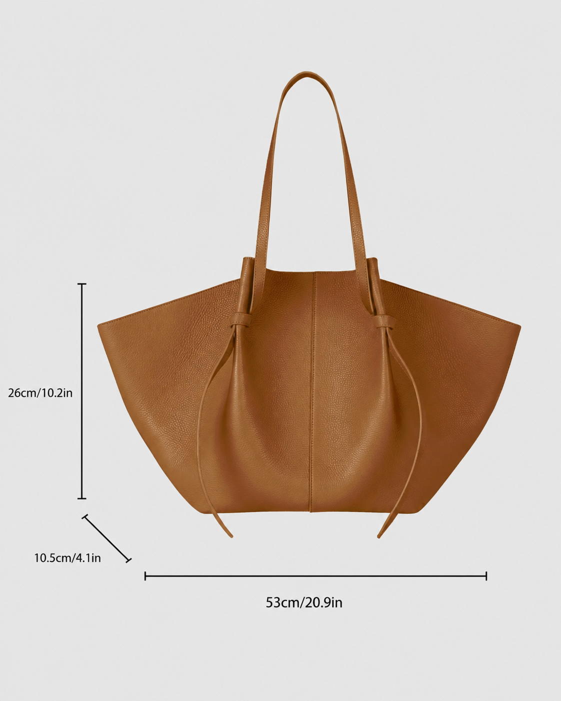 Muse Tote - Camel Tan